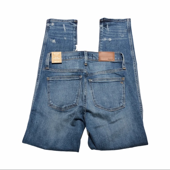 NWT Madewell Slim Straight Jeans 0504 - Picture 4 of 11